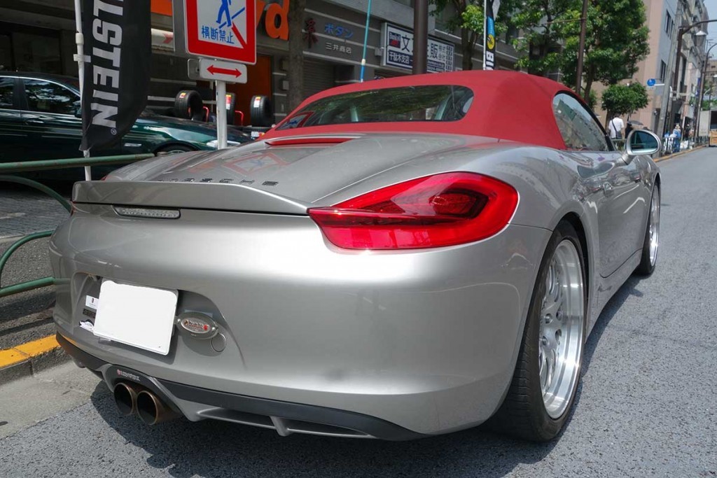 ポルシェ 981 ケイマンボクスター ダックテール スポイラーRENNWAGEN