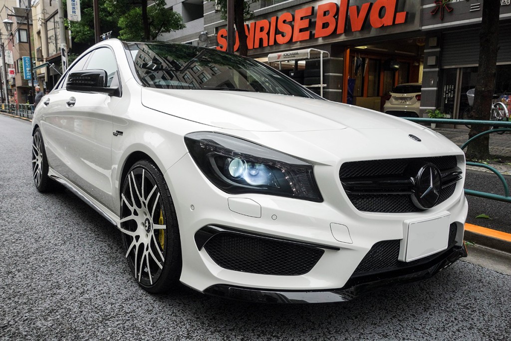 メルセデスベンツ AMG CLA45 PPTスロコン・ユピテルレーダー探知機 ...