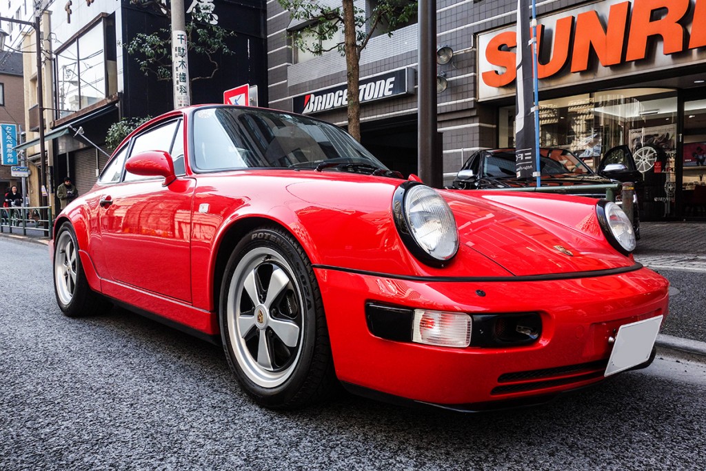 ポルシェ964カレラ2にFUCHS ALLOY WHEEL 17インチを装着 | SUNRISE Blvd.