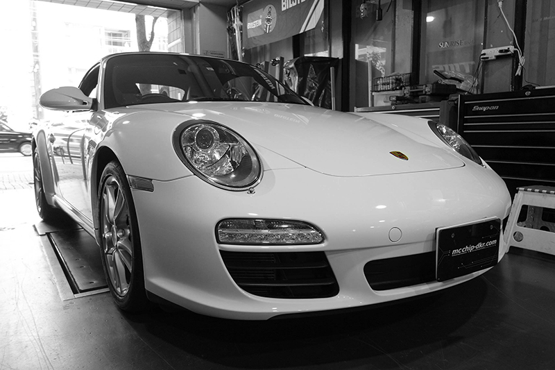 ポルシェ997.2カレラ 3.6Lにmcchip-dkr コンピューター