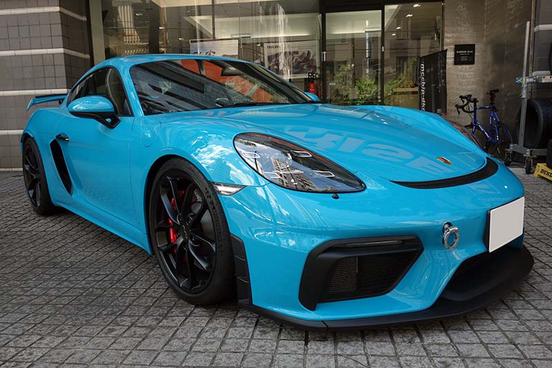 ポルシェ718ケイマンGT4 4.0 純正サスペンションセットアップ