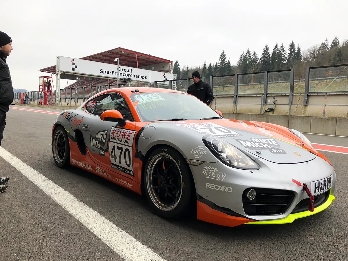 Spa-francorchamp GT4 ポルシェ