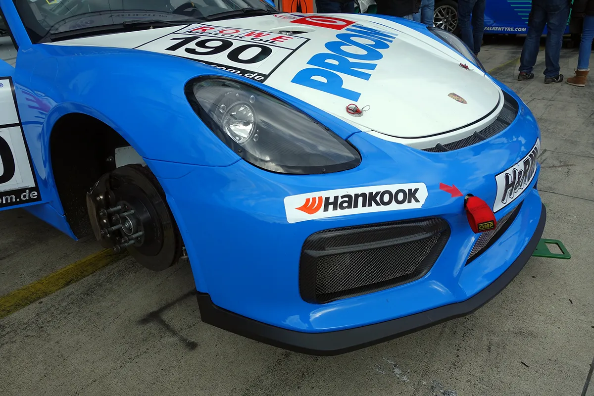 ニュル参戦　ポルシェ ニュル24時間耐久レース