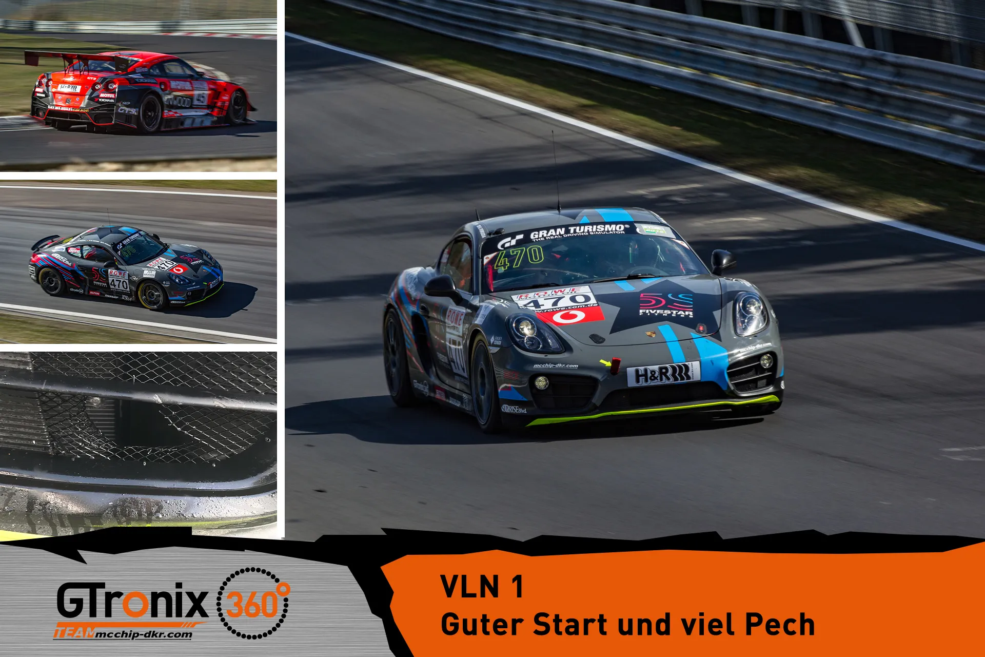 VLN porsche GT4 mcchip-dkr kondo racing