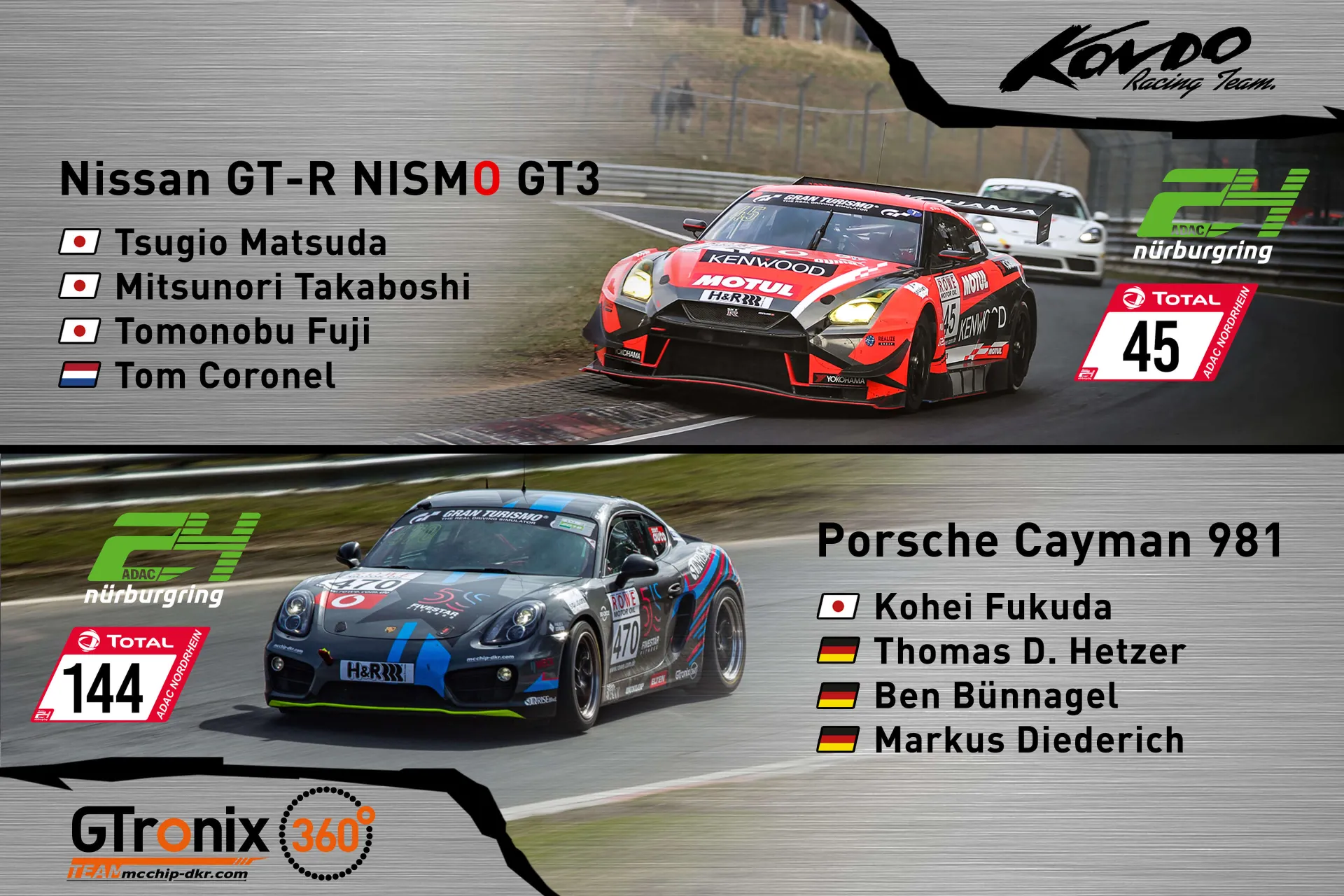 mcchip-dkr kondo racing NBR24H 