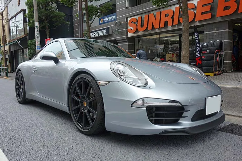 porsche 991 H&R ローダウン