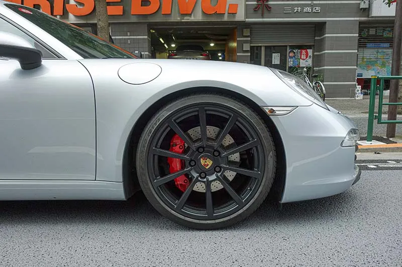 porsche 991 H&R ローダウン