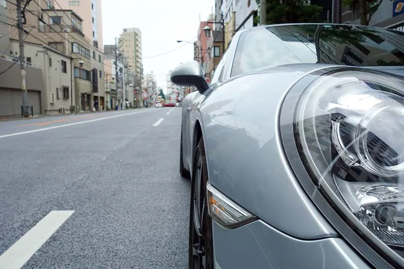 porsche 991 H&R ローダウン