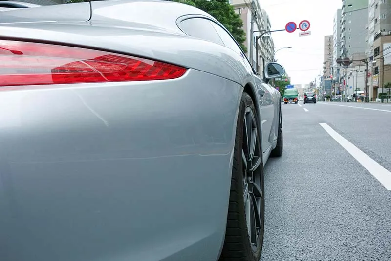 porsche 991 H&R ローダウン