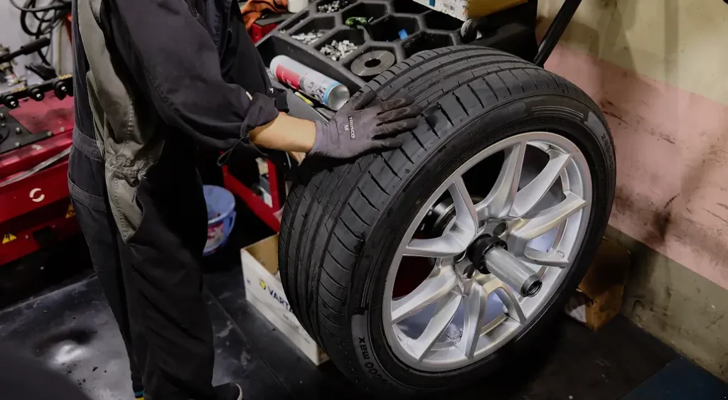 ホイールバランス調整