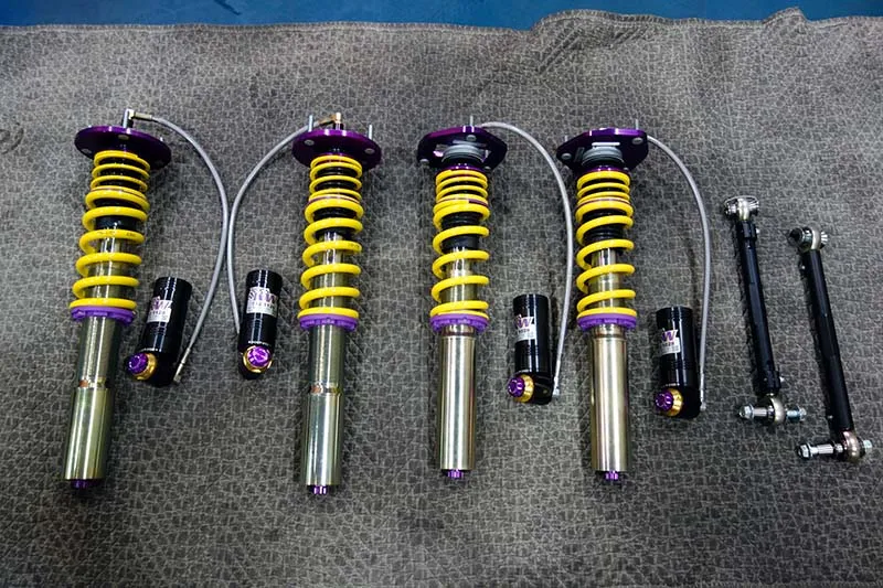 718 cayman KW サスペンション