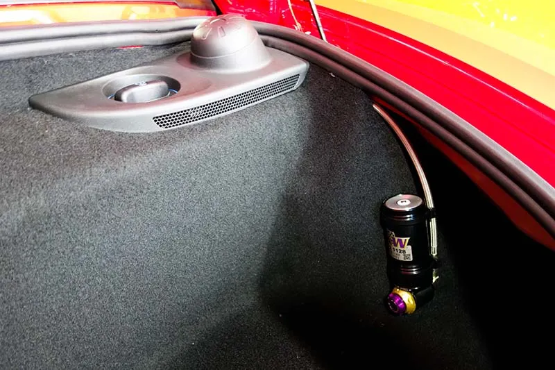 718 cayman KW サスペンション