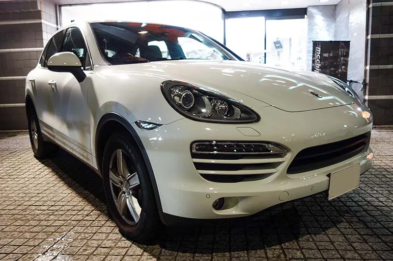 ポルシェ エアコン修理