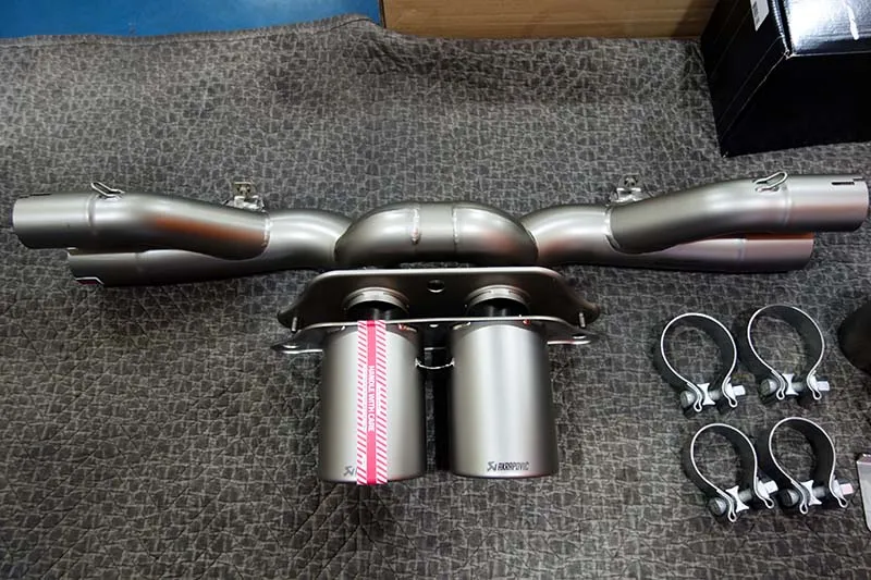991.2GT3 Akrapovic