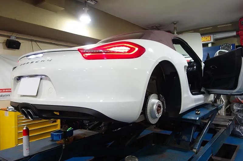 981ボクスター 定期点検