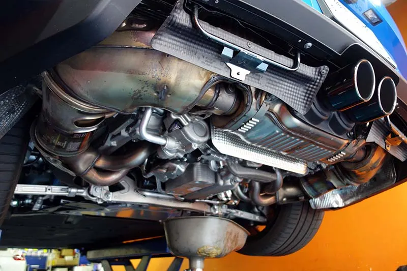 992 GT3 オイル交換