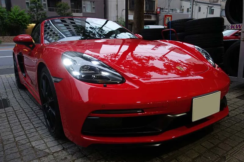 718 GTS 4.0 プロテクションフィルム施工