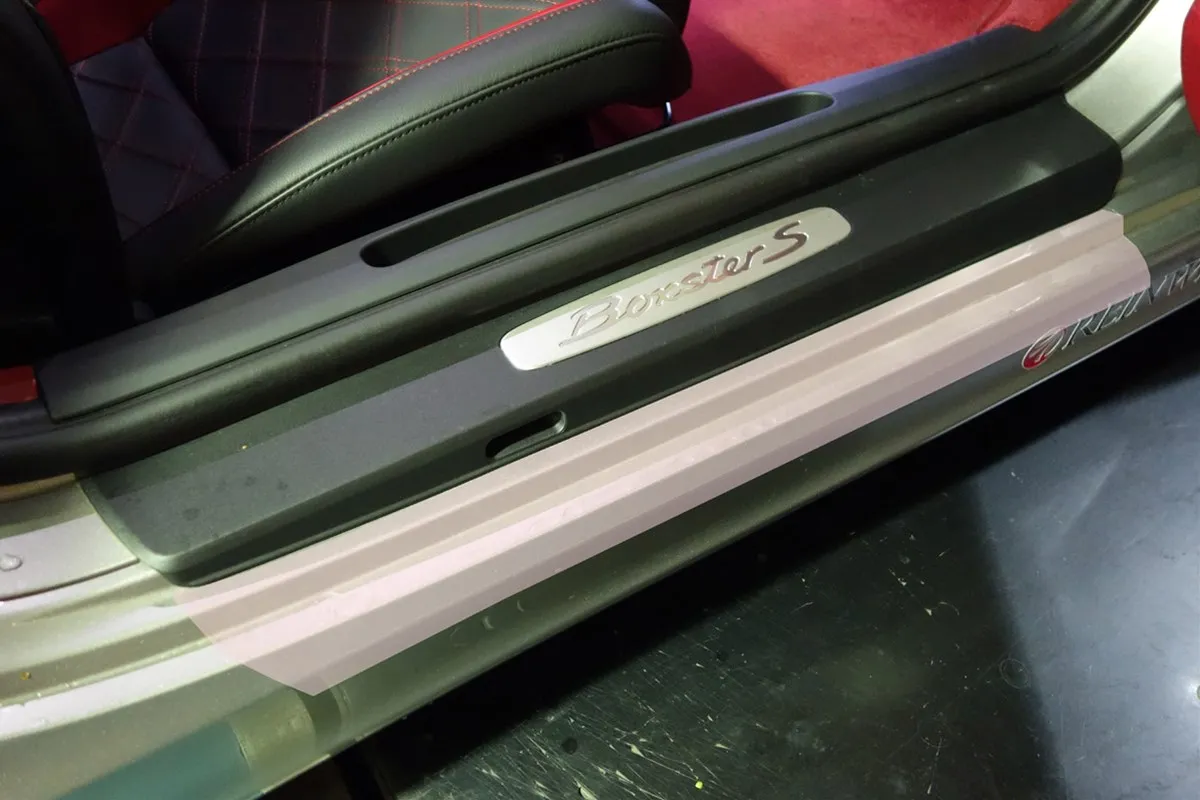 ポルシェ プロテクションフィルム施工