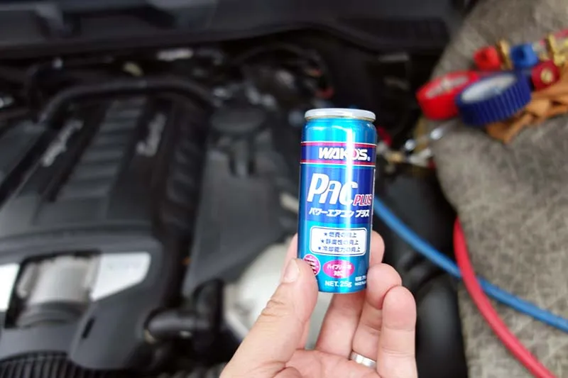 ポルシェ エアコン修理