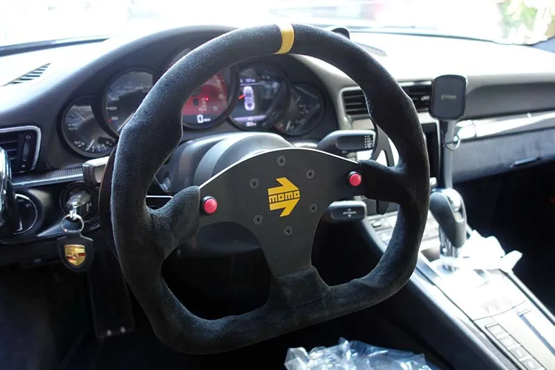 991カレラGTS ステアリング交換