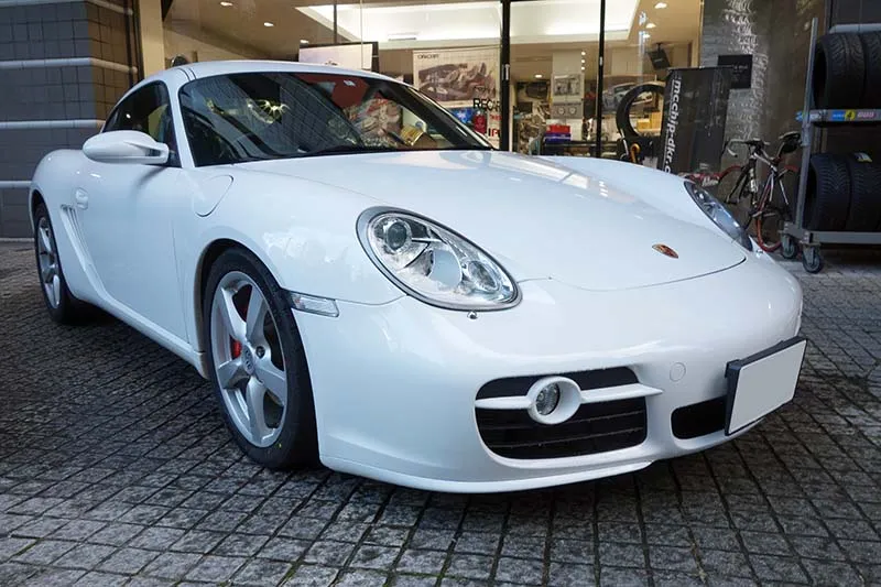 porsche ケイマン エンジン異音修理