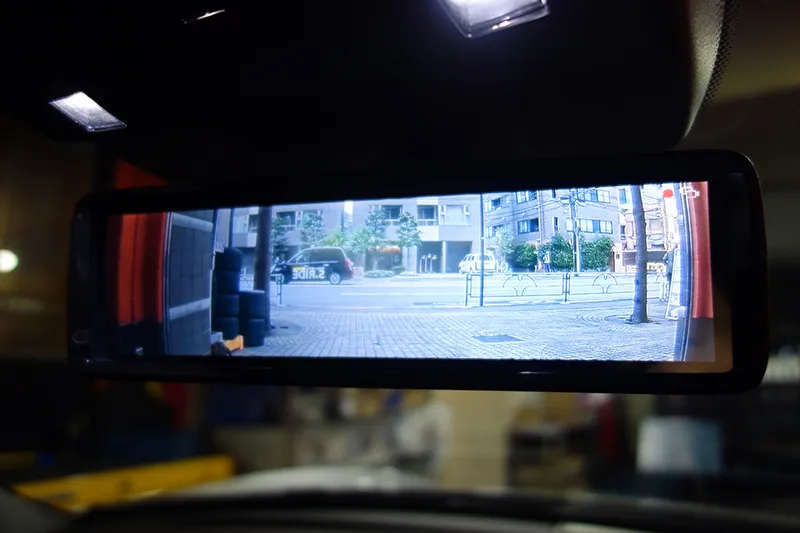 デジタルインナーミラー ポルシェ