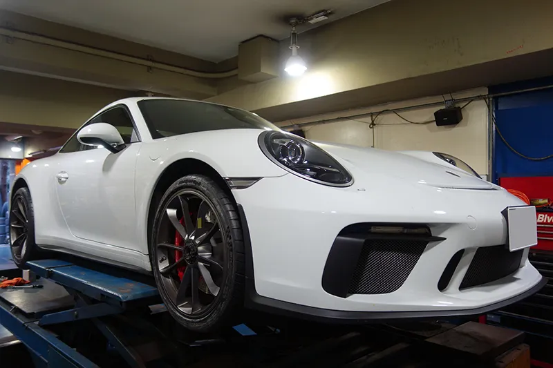 991gt3 タイヤ交換