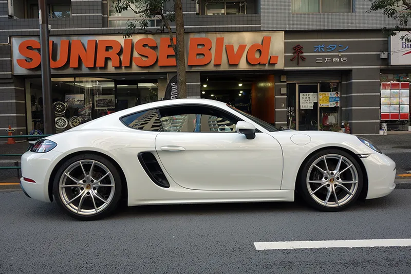 porsche 718 cayman KW