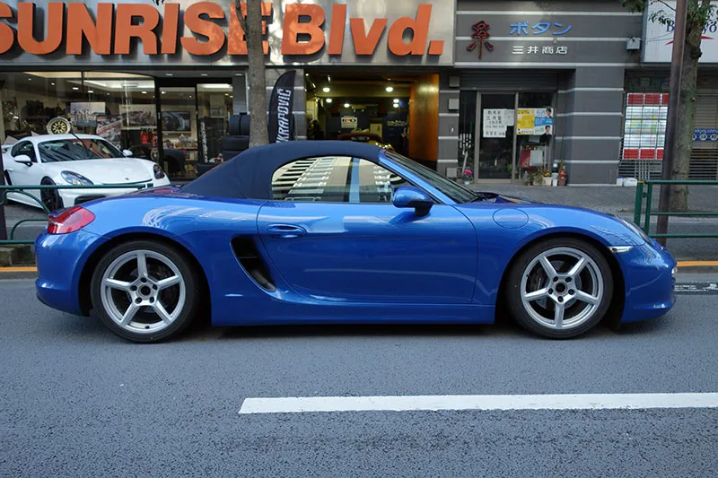 981ボクスター ビルシュタイン サスペンション交換