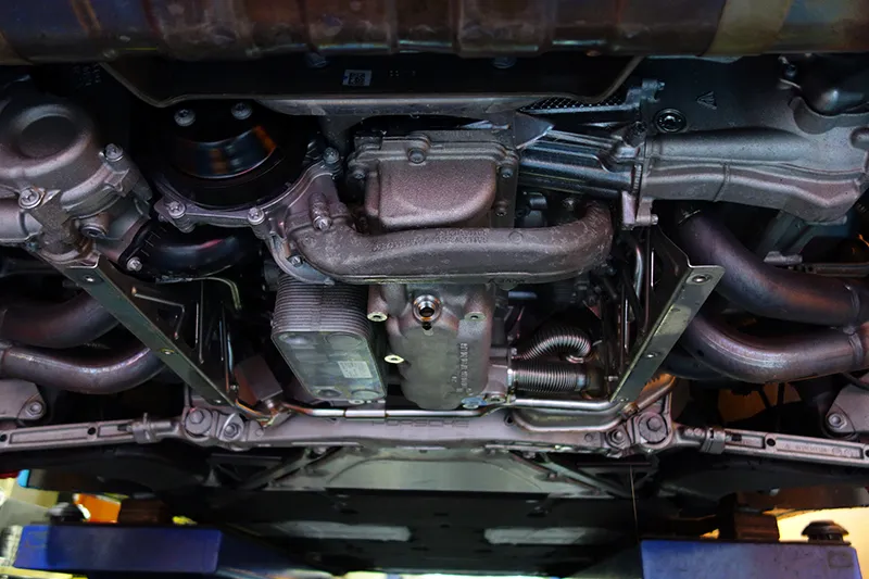 porsche 991 GT3 オイル交換