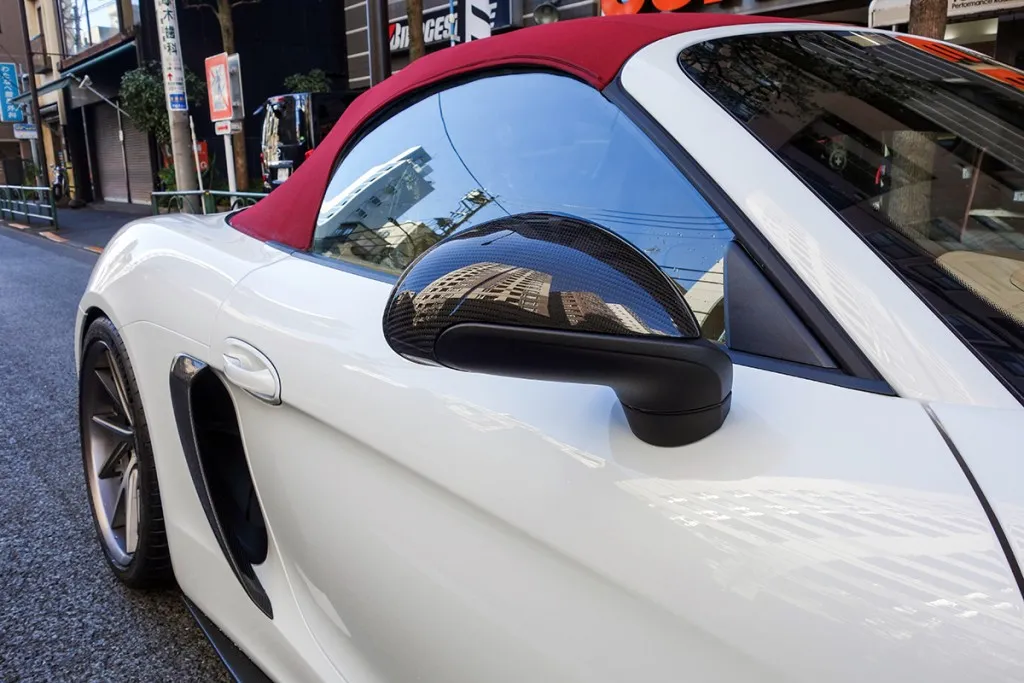 981ボクスター ローダウン ホイール交換