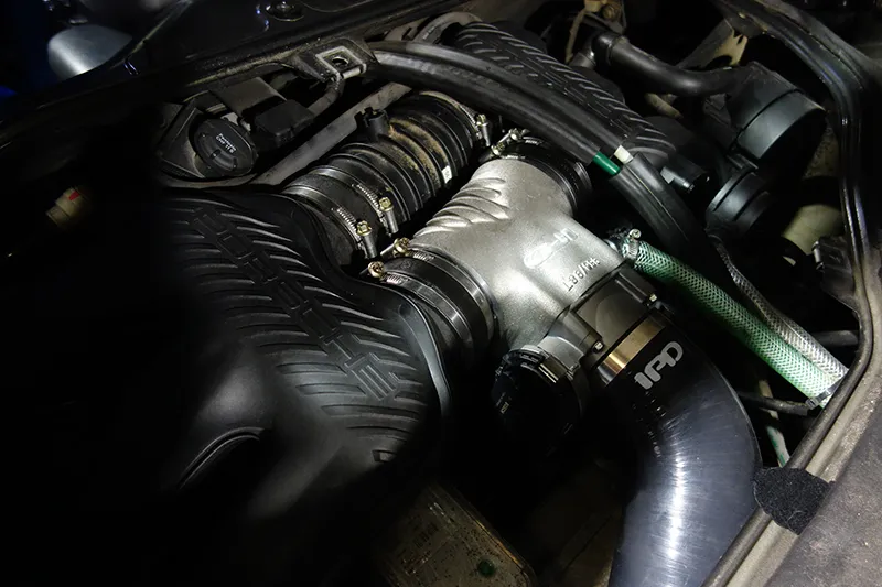 porsche 986ボクスターS ビッグスロットル