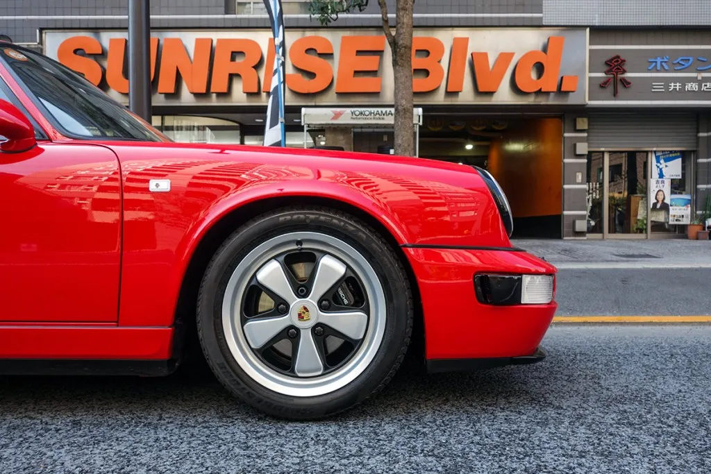 porsche 964 fuchs