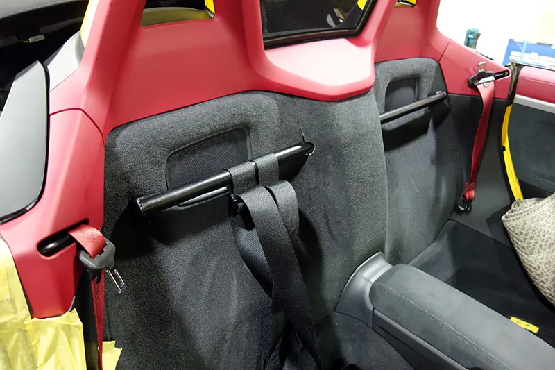 718 spyder porsche 6点式ハーネス