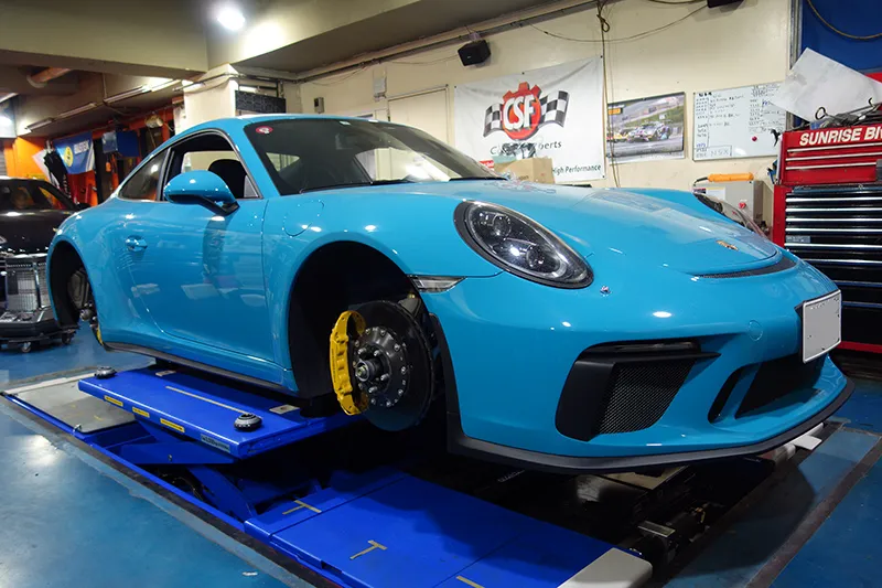 991GT3 タイヤ交換
