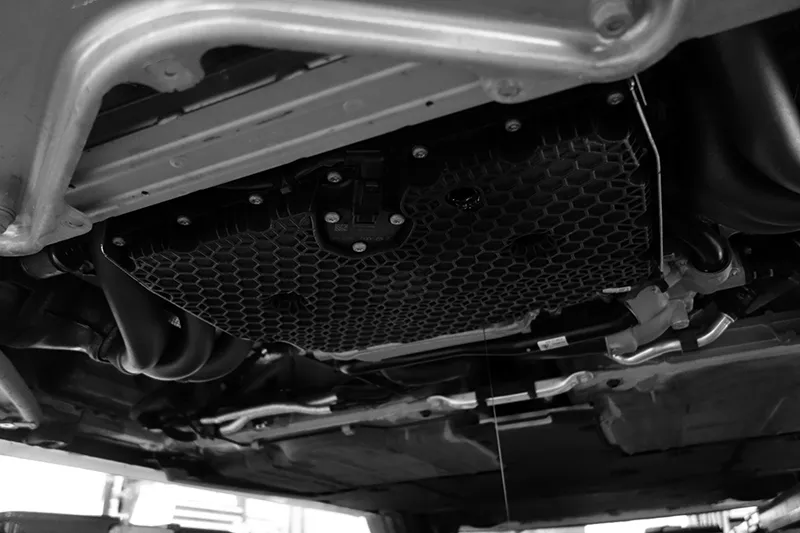 porsche エンジンオイル交換