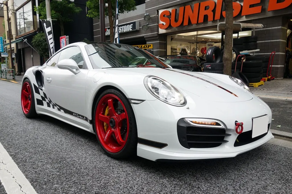 991ターボ サスペンション交換 bilstein