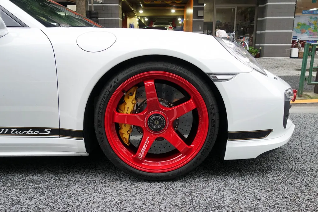 991ターボ サスペンション交換 bilstein