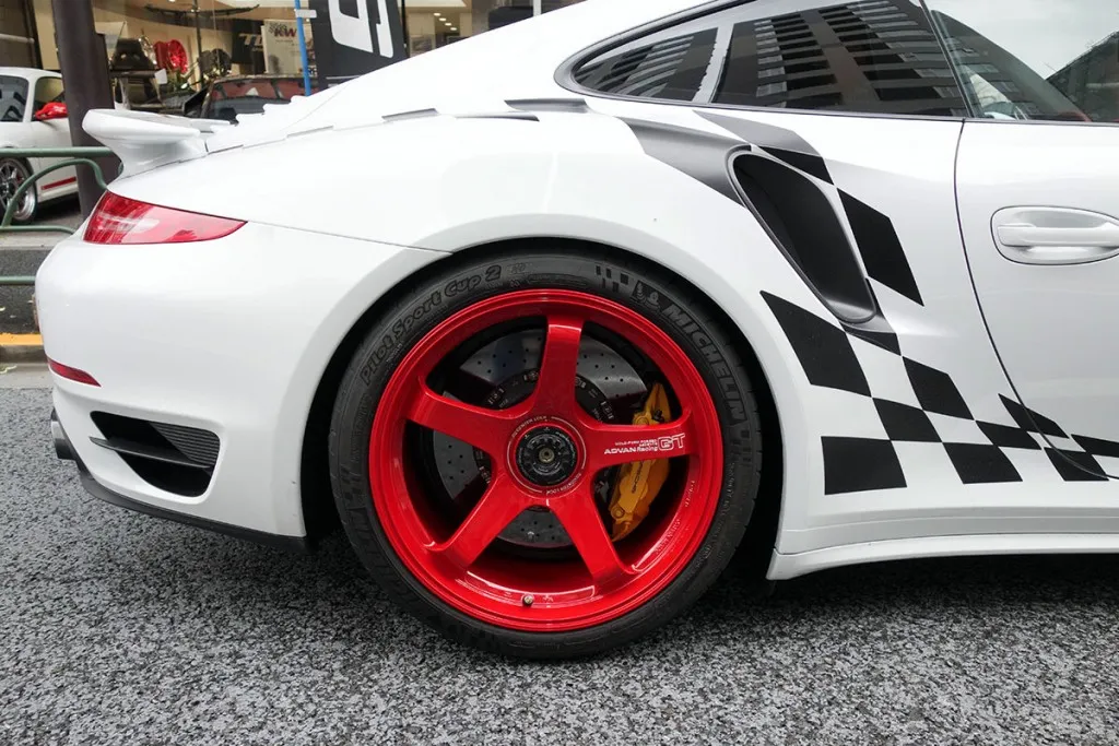 991ターボ サスペンション交換 bilstein