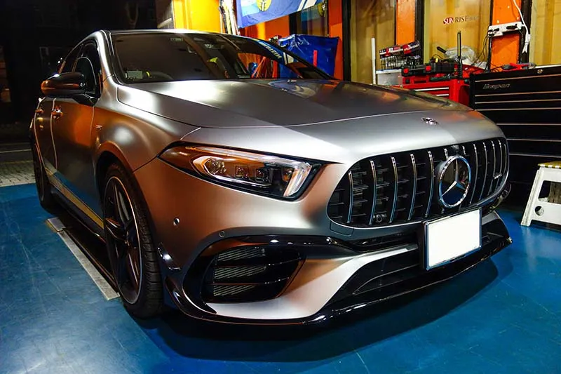 マット専用プロテクションフィルム施工