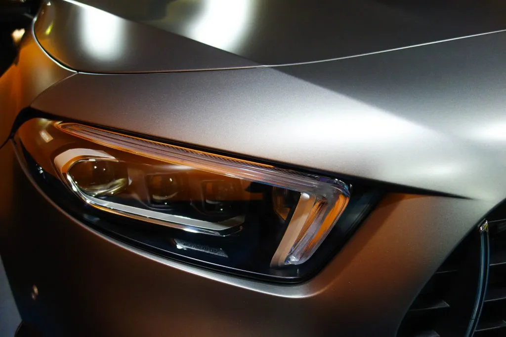 マット専用プロテクションフィルム施工