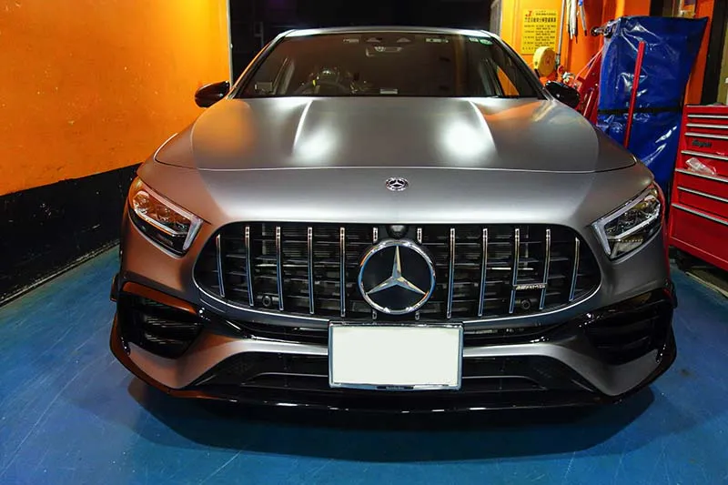 マット専用プロテクションフィルム施工