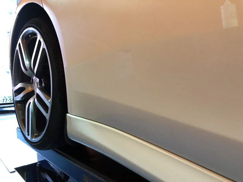 パナメーラ ストーンガード張替え