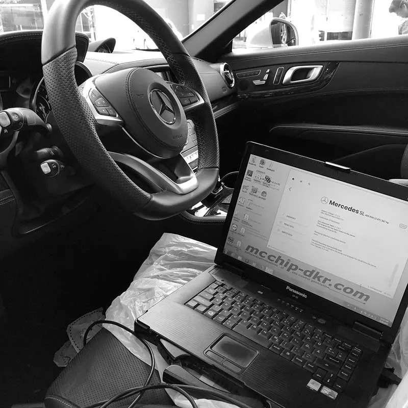 R231 SL ECU mcchip-dkr