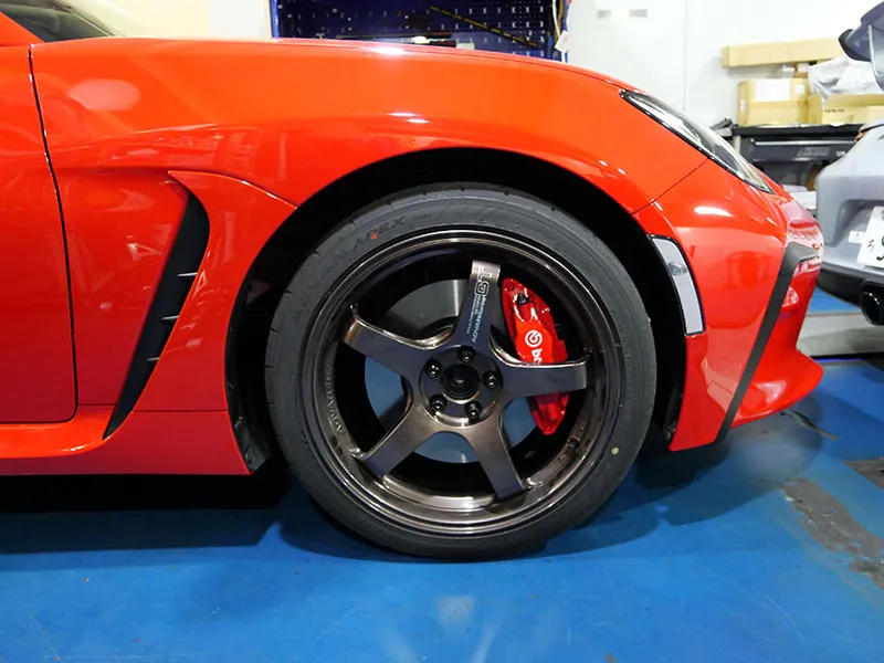 GR86 advan racing ホイール交換