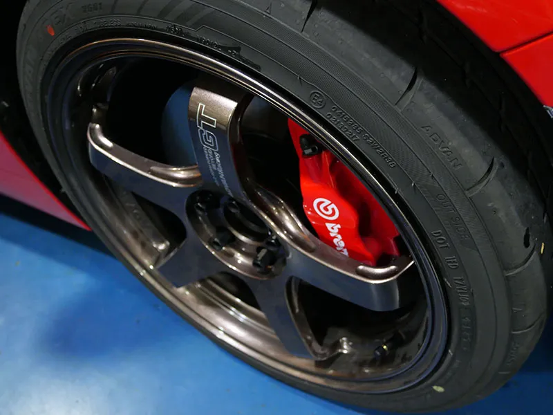 GR86 advan racing ホイール交換