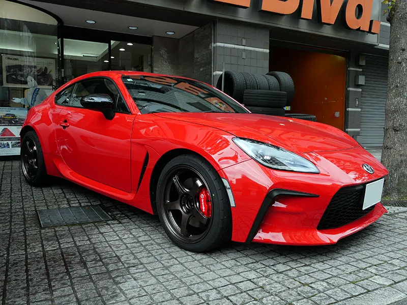 GR86 advan racing ホイール交換