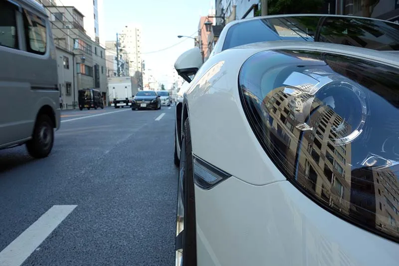 718ケイマンGT4 ホイール交換