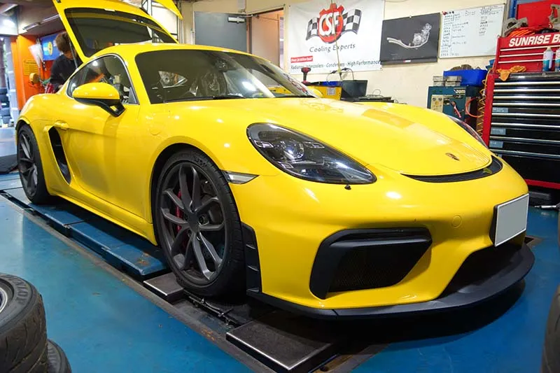 ポルシェ 718ケイマンGT4 エキゾーストフラップコントローラー