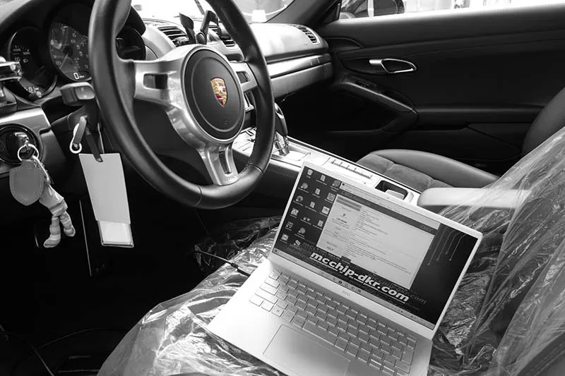 ポルシェ 981ケイマンS ECUチューニング